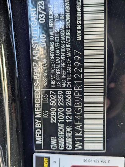 2023 Mercedes-Benz C-Class C 300 Sedan