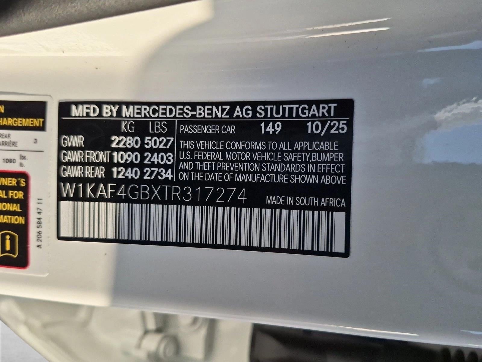 2026 Mercedes-Benz C-Class C 300 Sedan