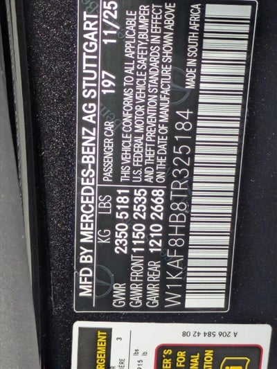 2026 Mercedes-Benz C-Class AMG® C 43 4MATIC® Sedan