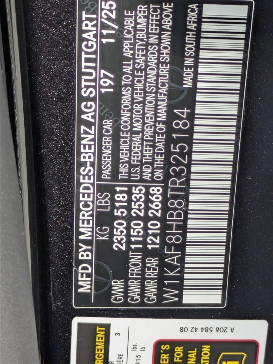 2026 Mercedes-Benz C-Class AMG® C 43 4MATIC® Sedan