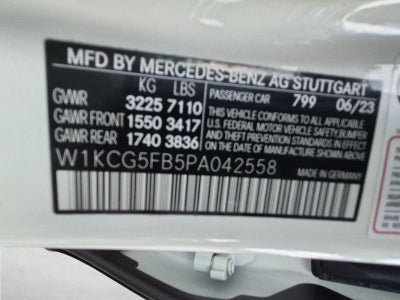 2023 Mercedes-Benz EQS AMG® EQS 4MATIC®+ Sedan