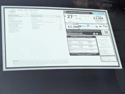 2026 Mercedes-Benz GLC GLC 300 SUV