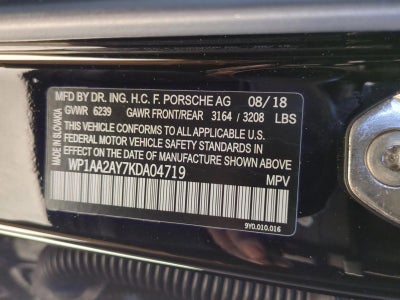 2019 Porsche Cayenne AWD