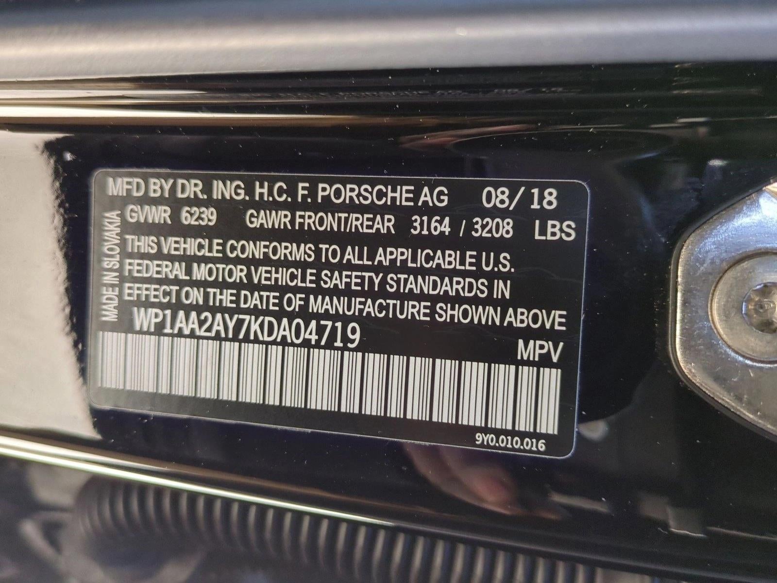 2019 Porsche Cayenne AWD