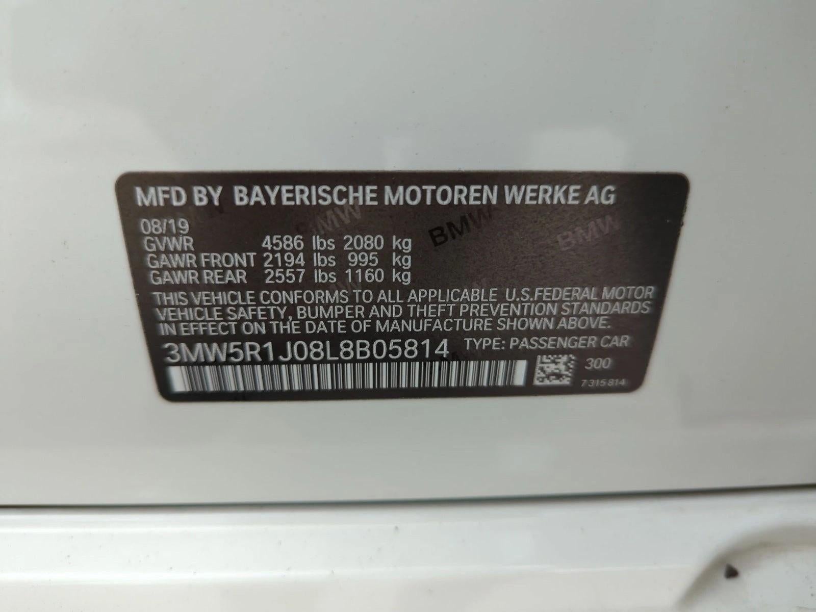 2020 BMW 330i Sedan North America