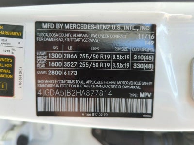 2017 Mercedes-Benz GLE GLE 350 SUV
