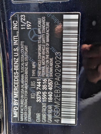 2023 Mercedes-Benz EQS EQS 450 4MATIC® SUV