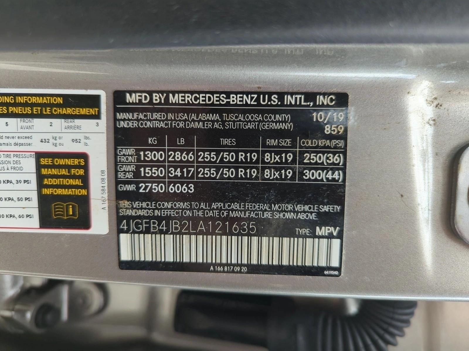 2020 Mercedes-Benz GLE GLE 350 SUV