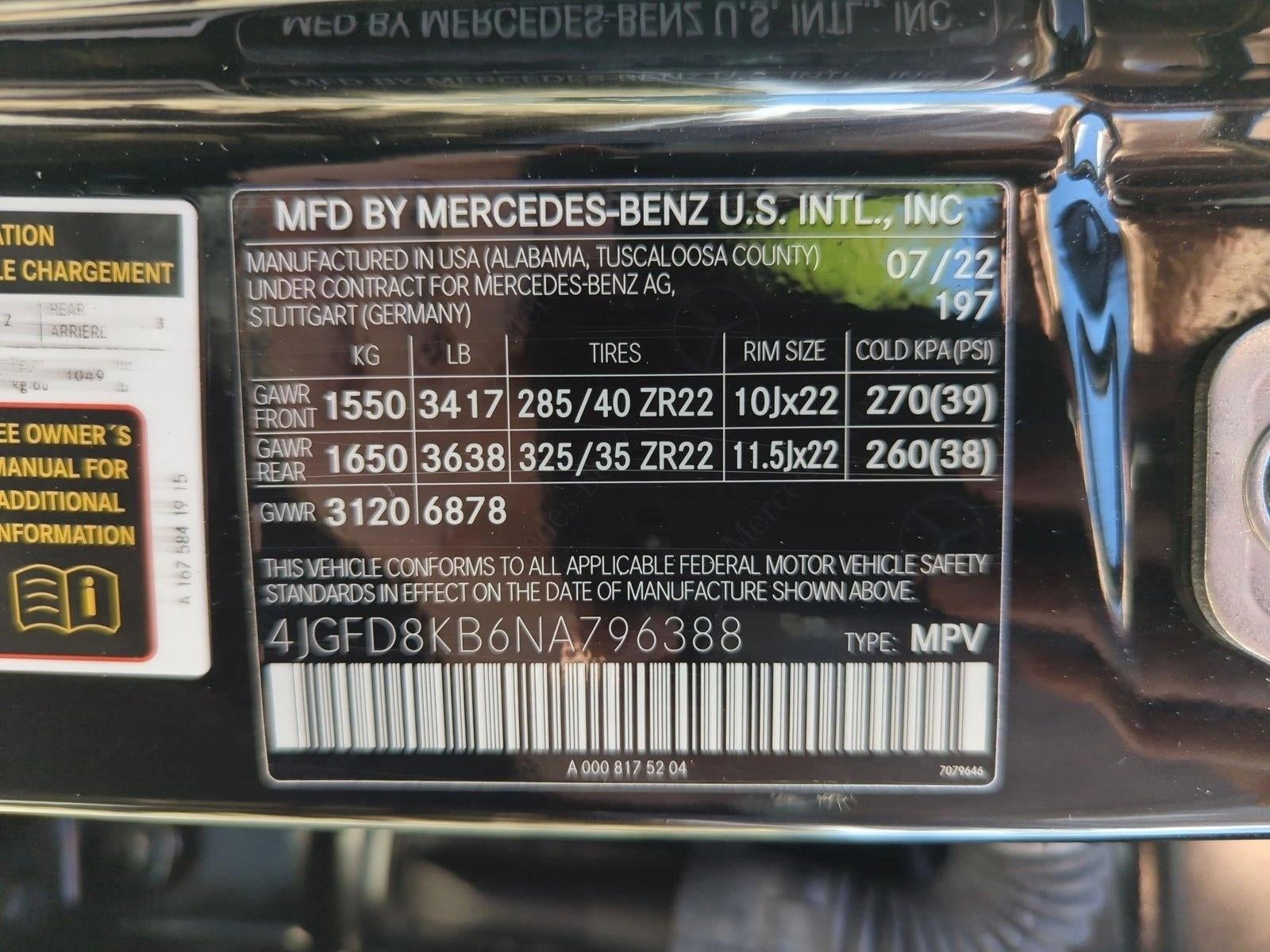 2022 Mercedes-Benz GLE AMG® GLE 63 S 4MATIC® Coupe