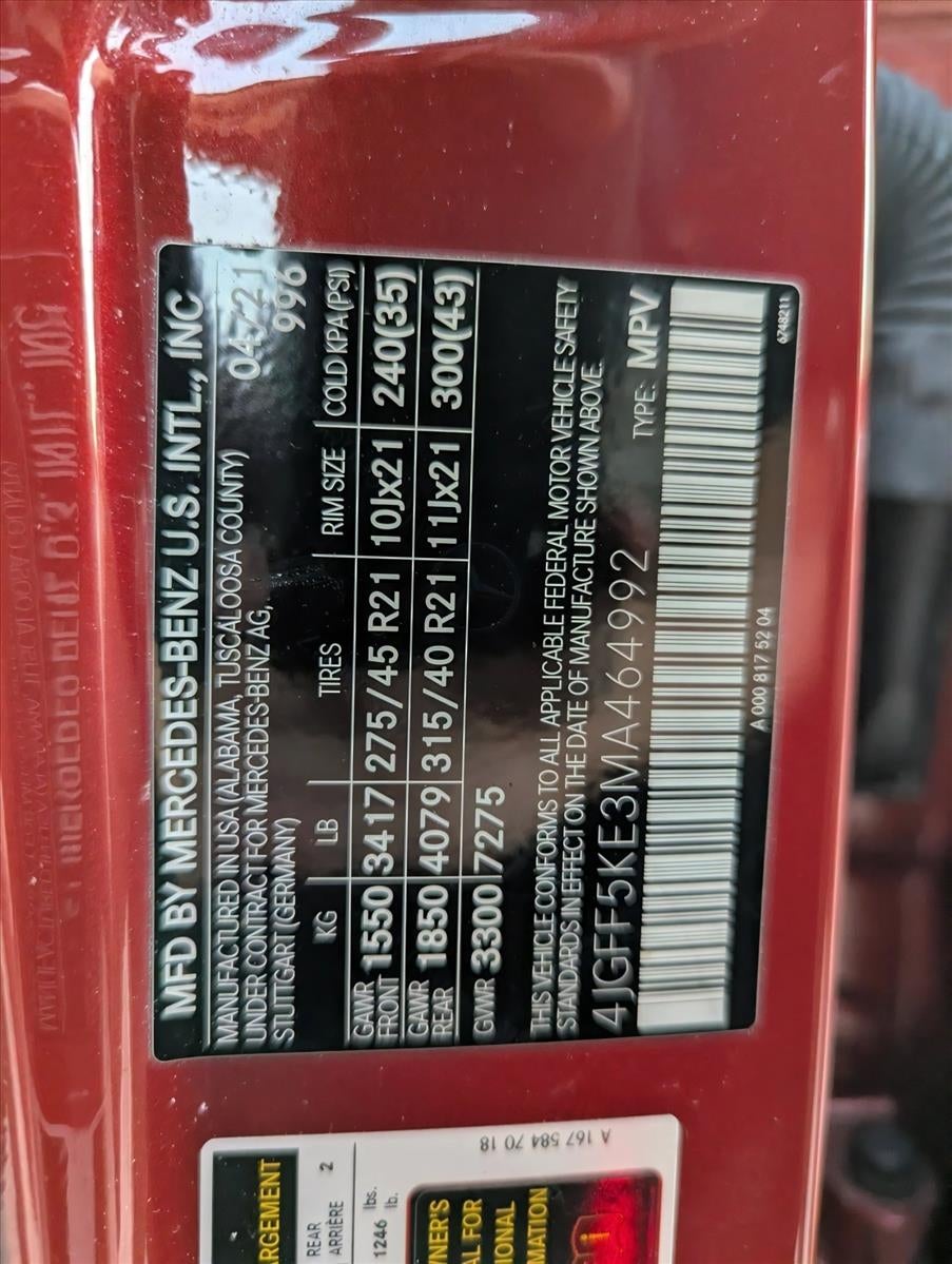 2021 Mercedes-Benz GLS GLS 450 4MATIC® SUV