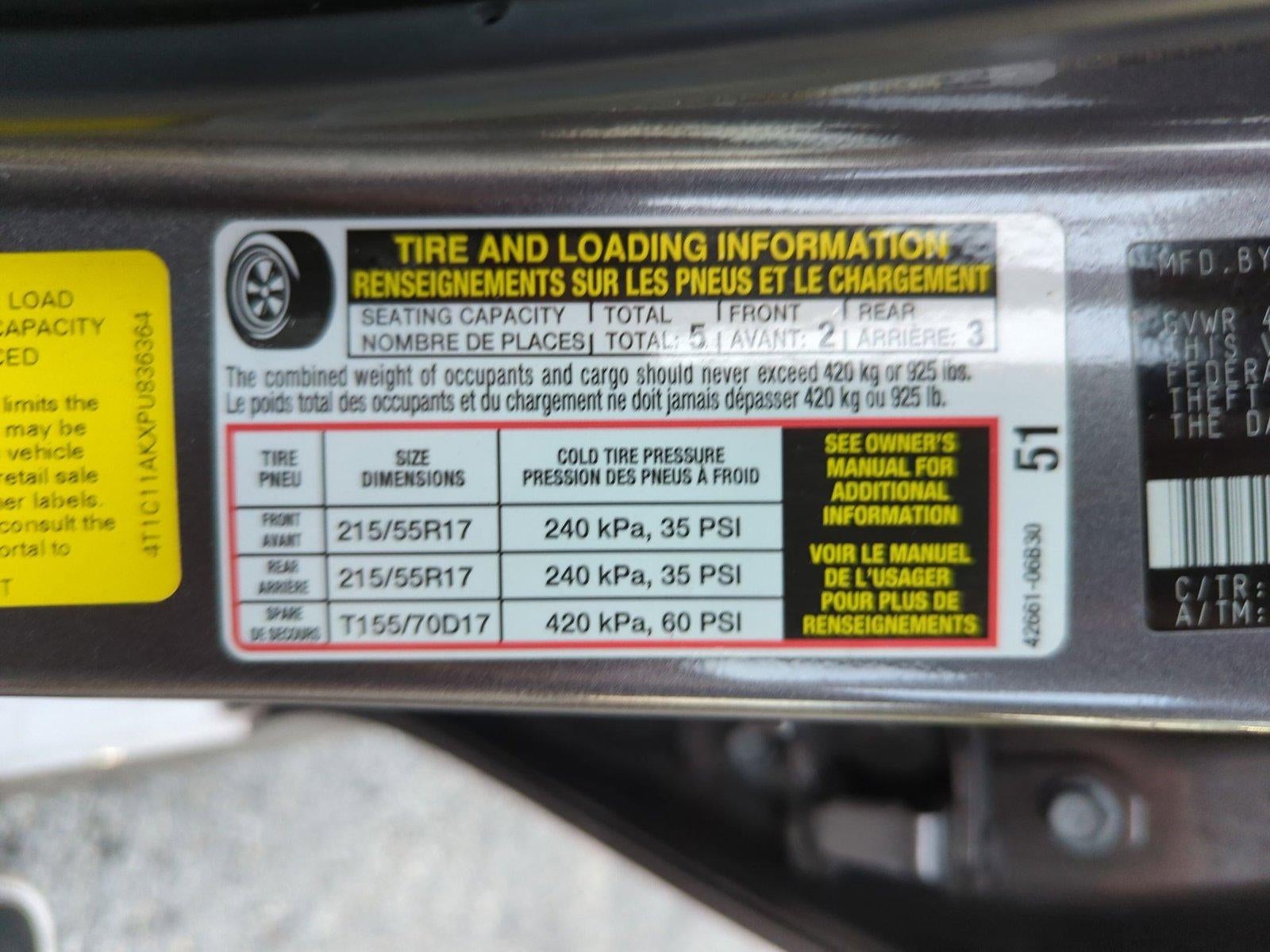 2023 Toyota Camry LE Auto (SE)