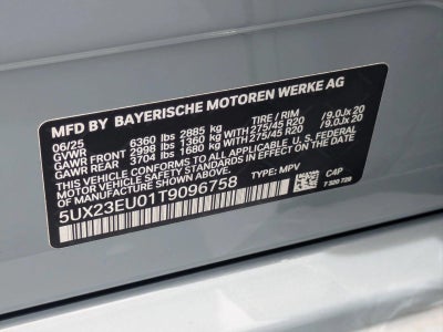 2026 BMW X5 xDrive40i Sports Activity Vehicle