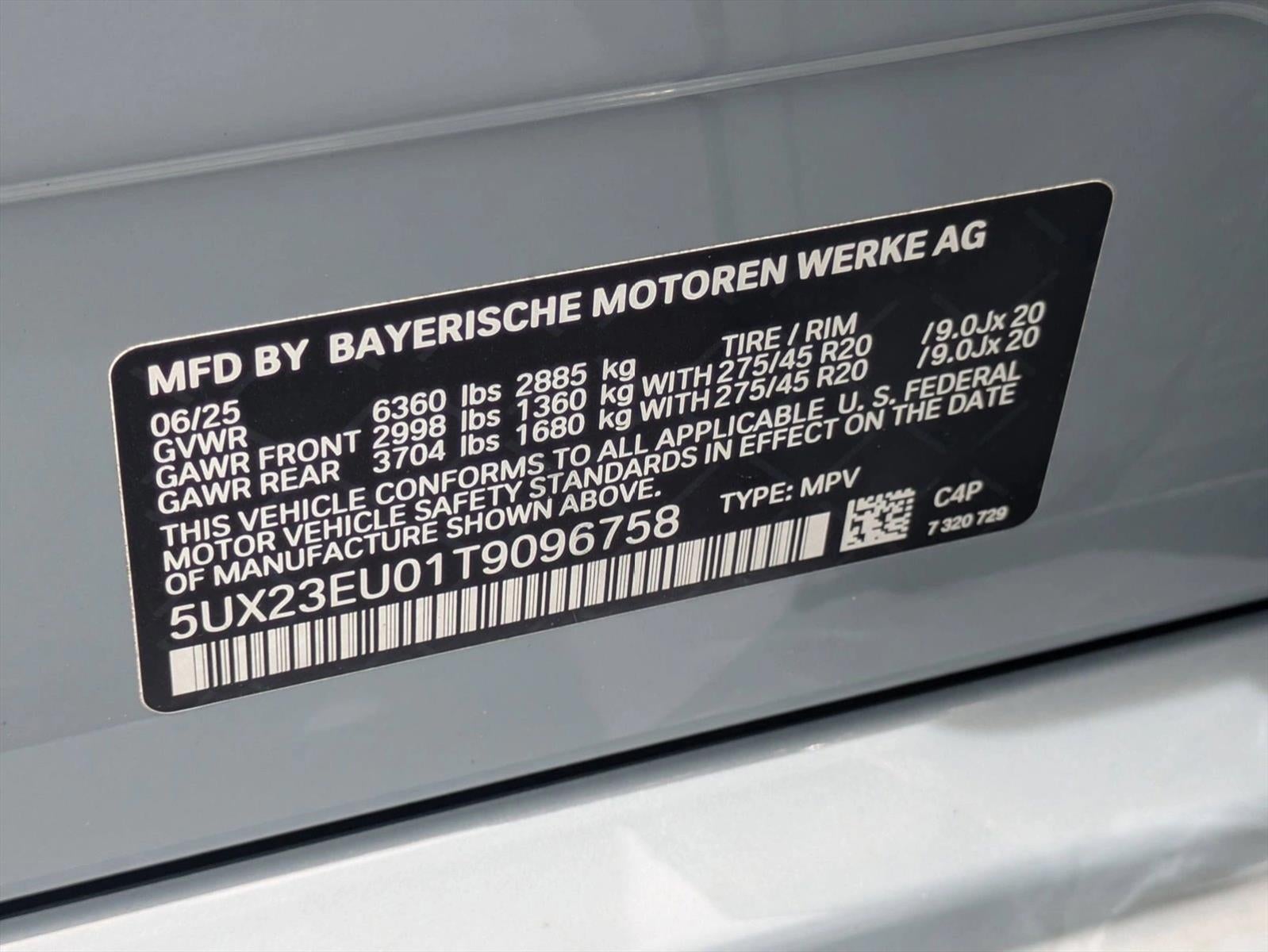 2026 BMW X5 xDrive40i Sports Activity Vehicle
