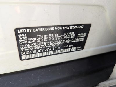 2025 BMW X5 xDrive50e Plug-In Hybrid