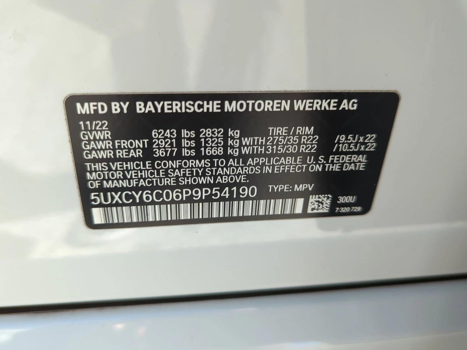 2023 BMW X6 xDrive40i Sports Activity Coupe