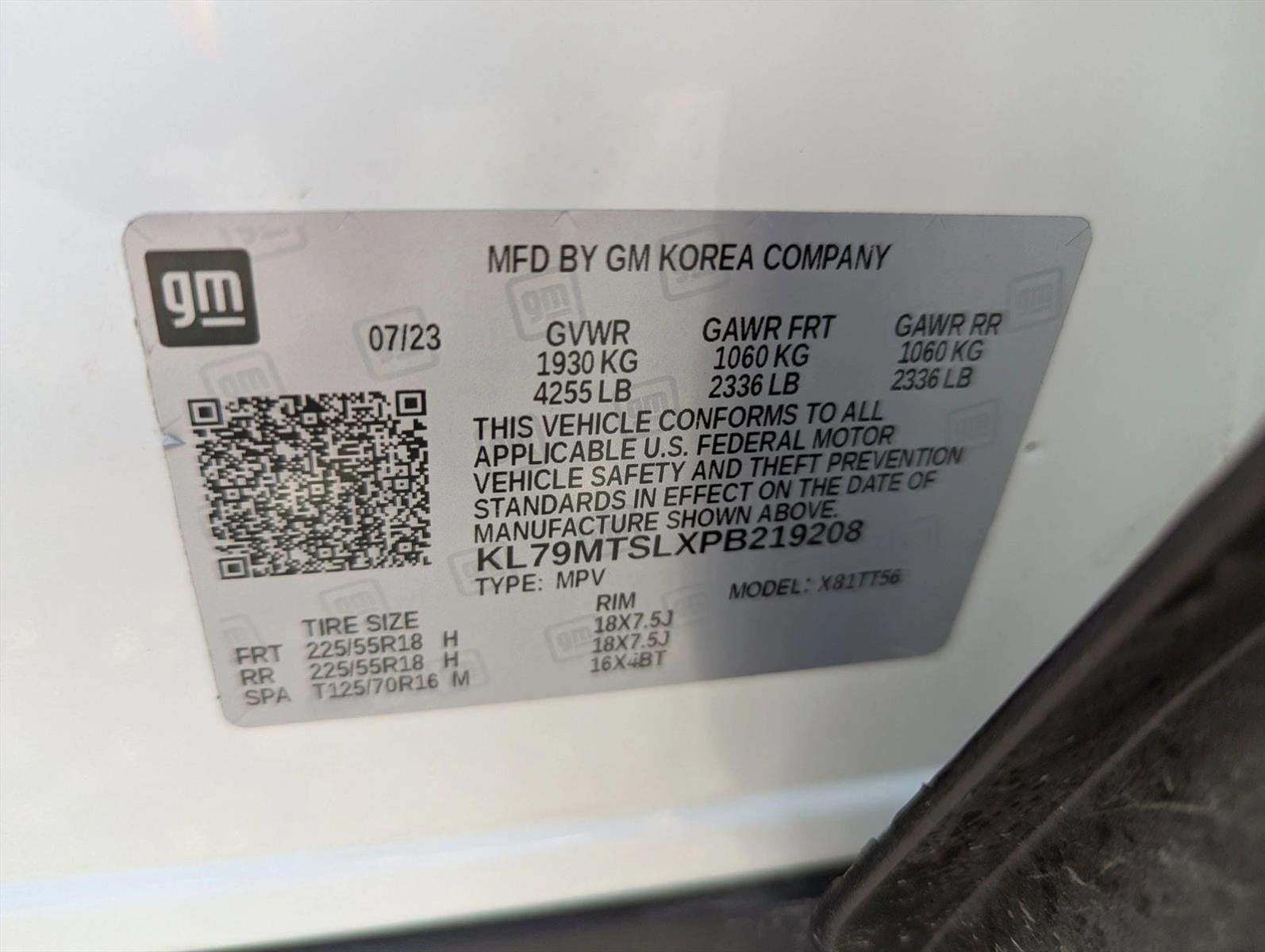 2023 Chevrolet Trailblazer FWD 4dr RS