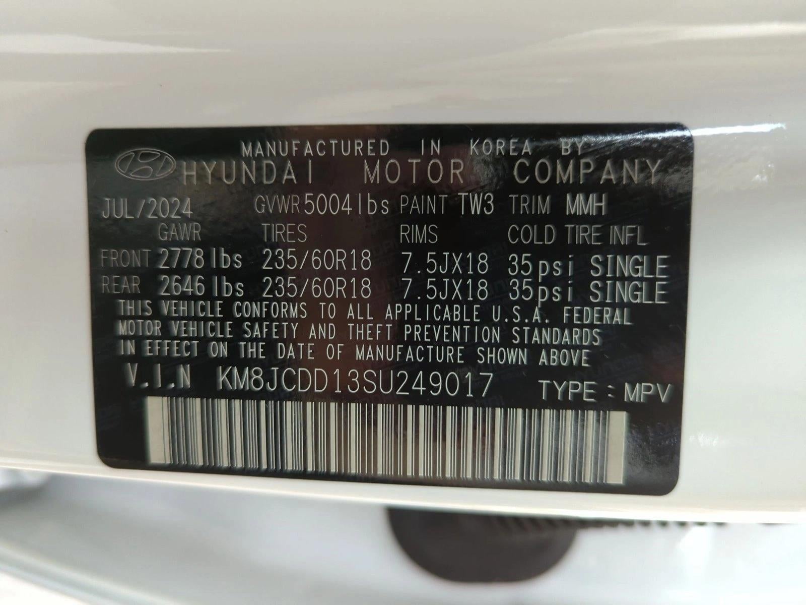 2025 Hyundai TUCSON Hybrid SEL Convenience AWD