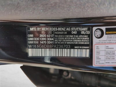 2023 Mercedes-Benz S-Class S 500 4MATIC® Sedan