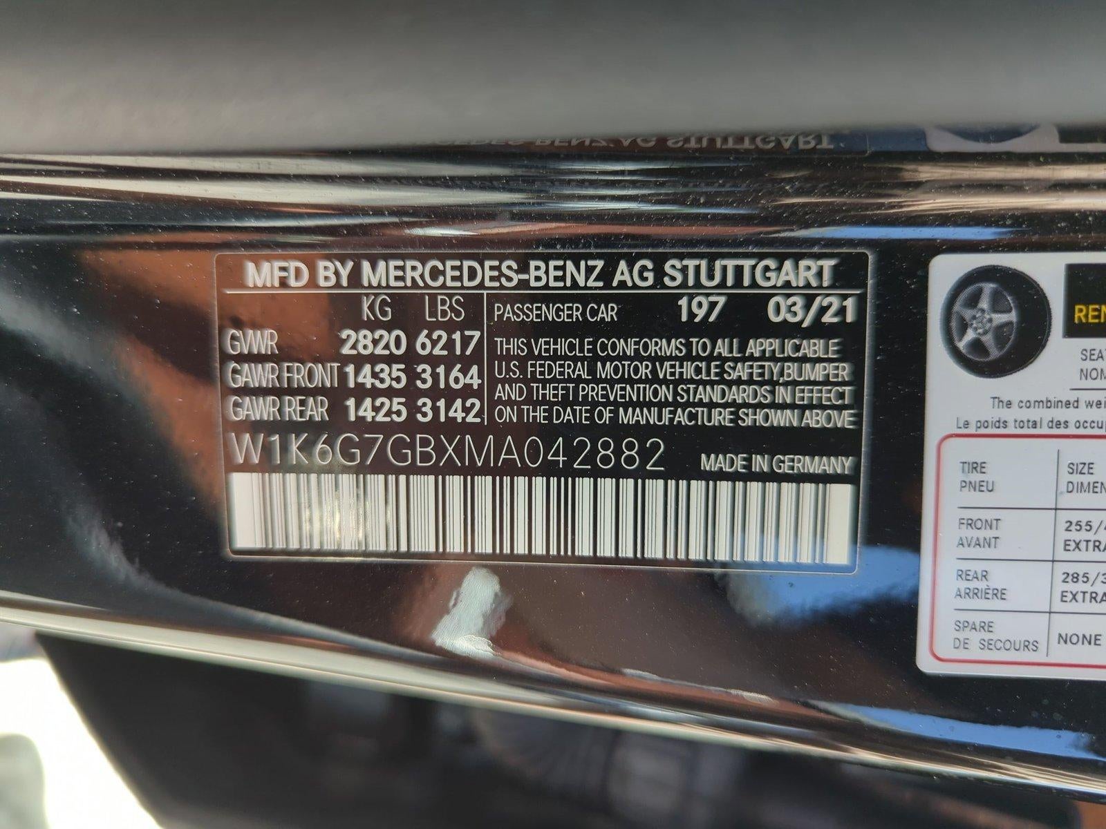 2021 Mercedes-Benz S-Class S 580 4MATIC® Sedan