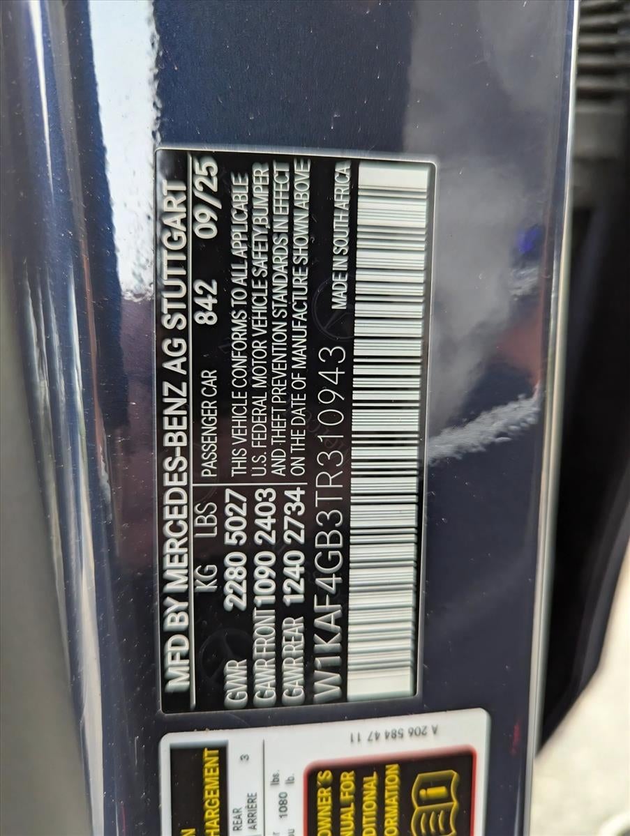 2026 Mercedes-Benz C-Class C 300 Sedan