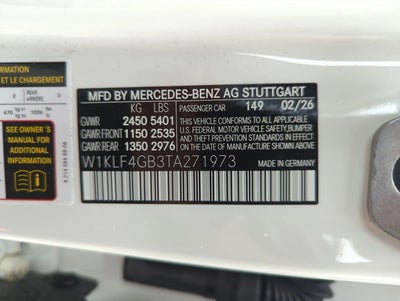 2026 Mercedes-Benz E-Class E 350 RWD Sedan