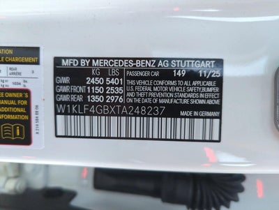 2026 Mercedes-Benz E-Class E 350 RWD Sedan