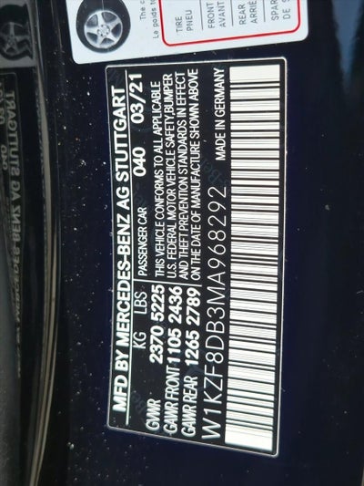 2021 Mercedes-Benz E-Class E 350 RWD Sedan