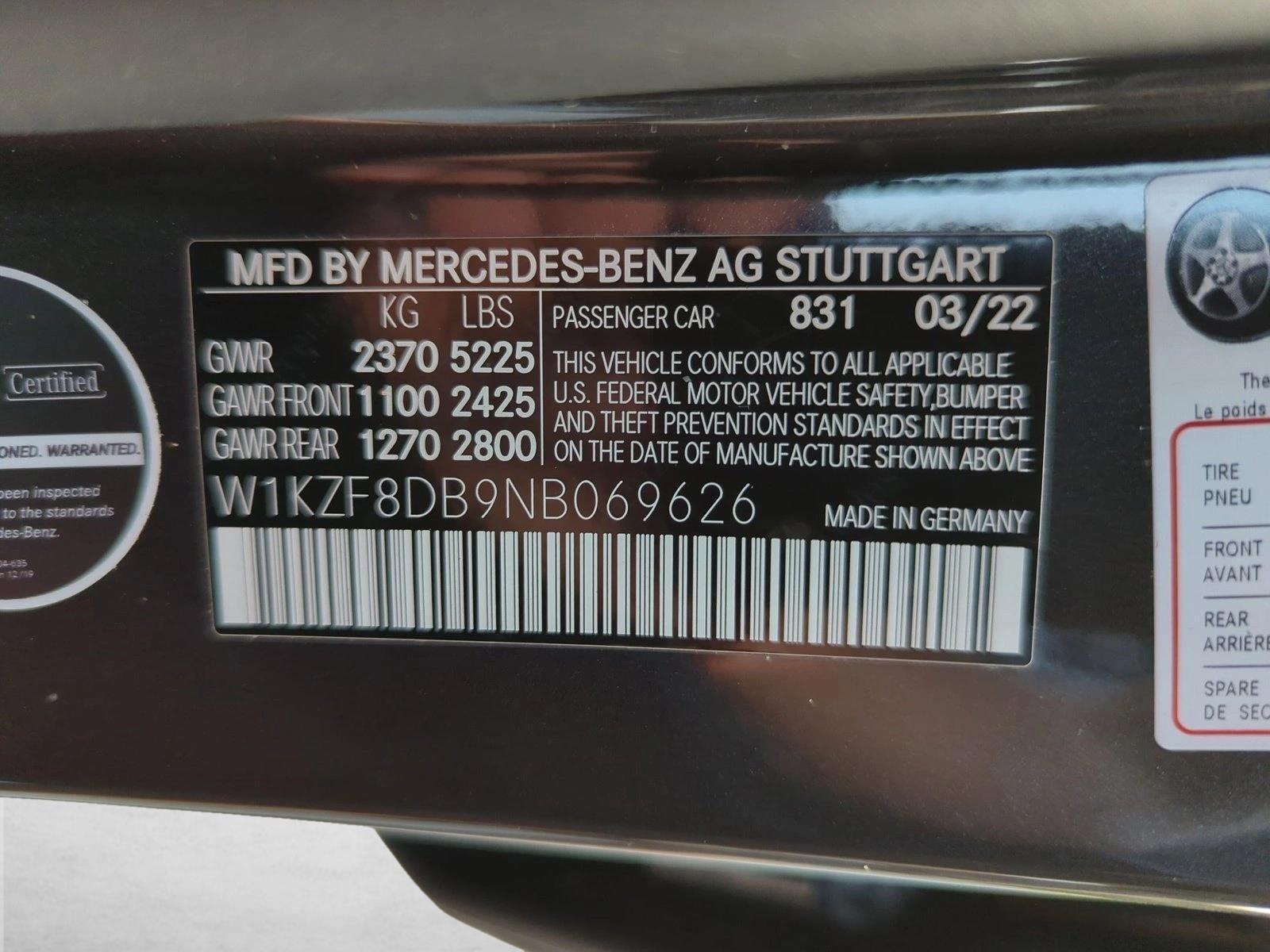 2022 Mercedes-Benz E-Class E 350 RWD Sedan