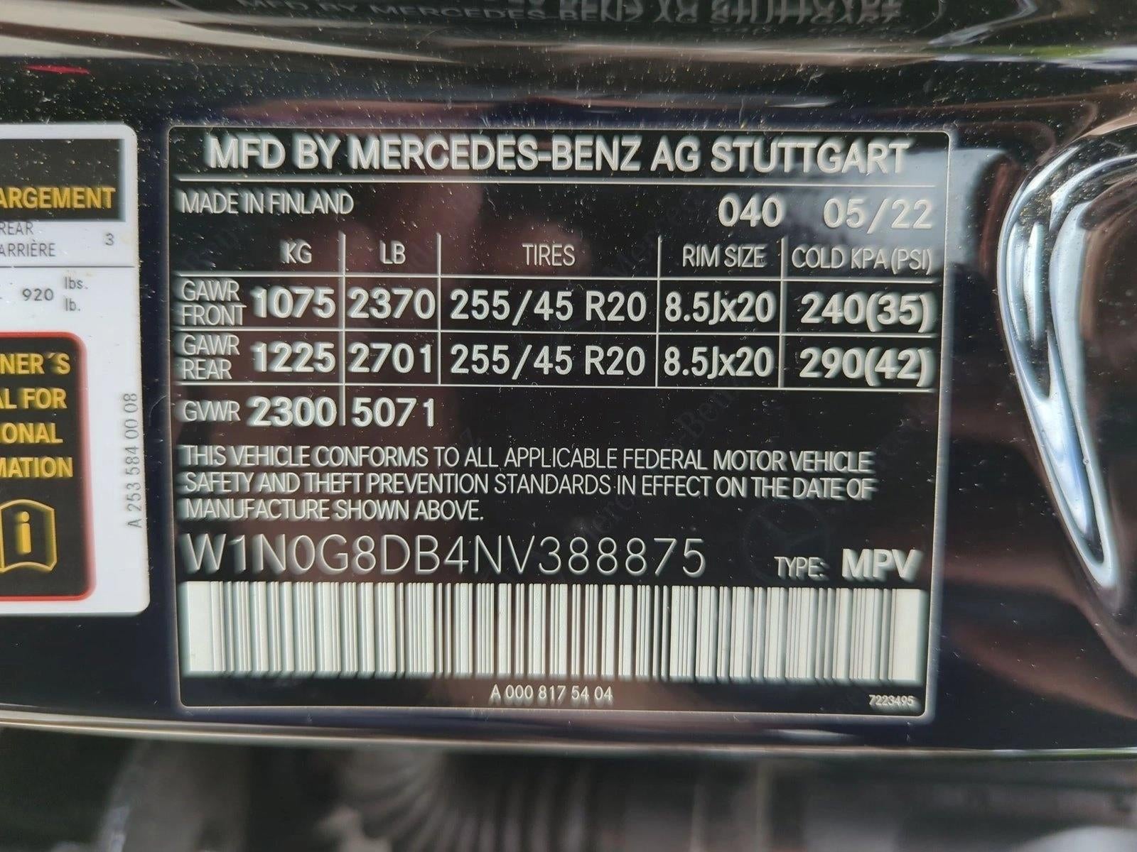 2022 Mercedes-Benz GLC GLC 300 SUV