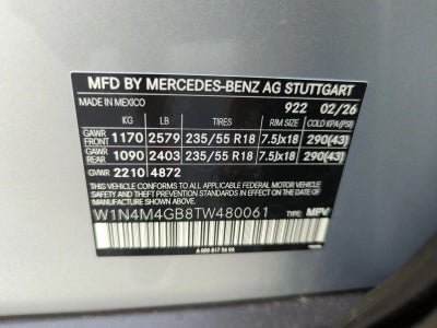 2026 Mercedes-Benz GLB GLB 250 SUV