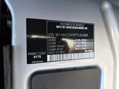 2023 Mercedes-Benz Sprinter Cargo Van 2500 High Roof I4 Diesel 170" RWD