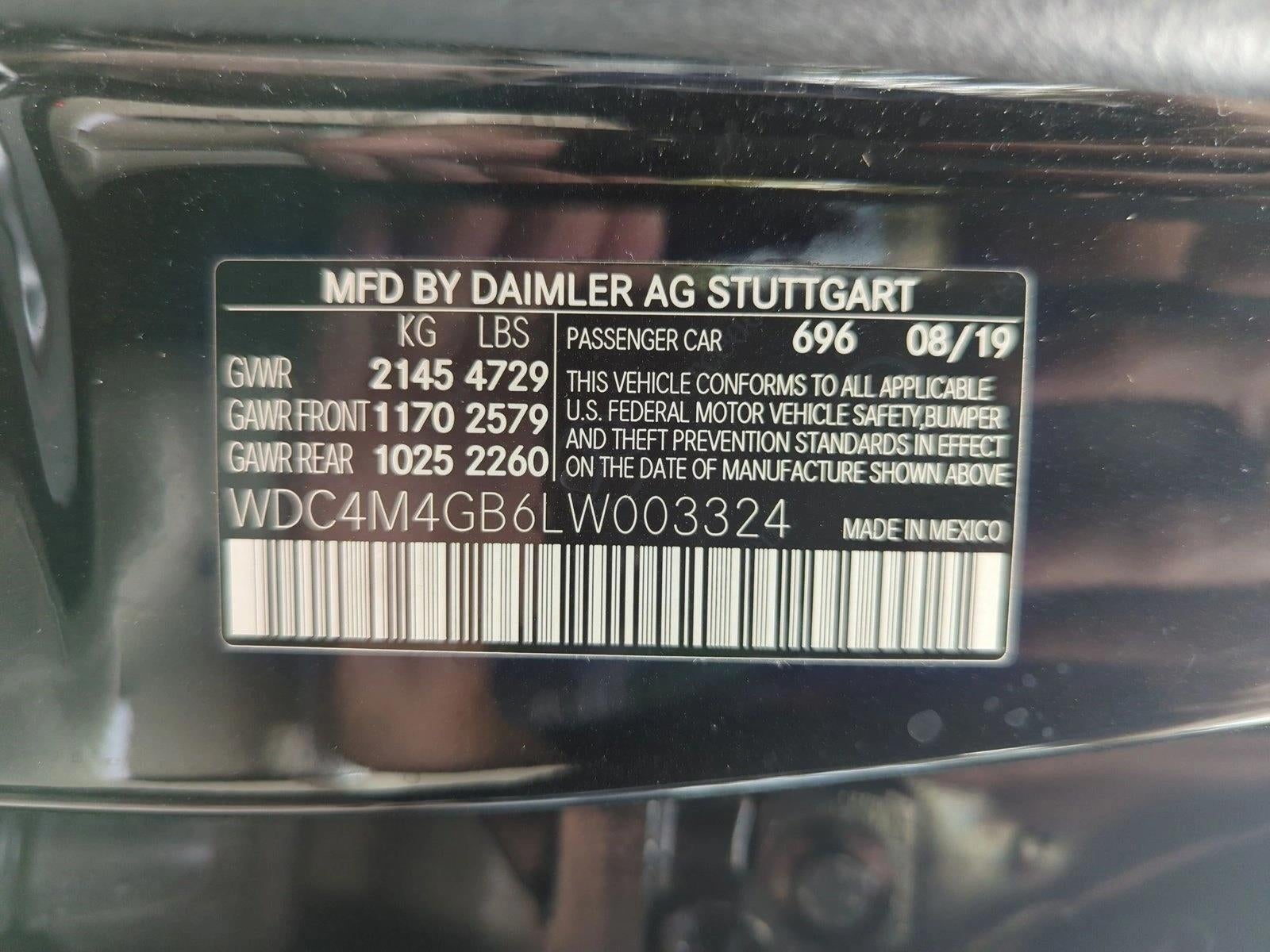 2020 Mercedes-Benz GLB GLB 250 SUV
