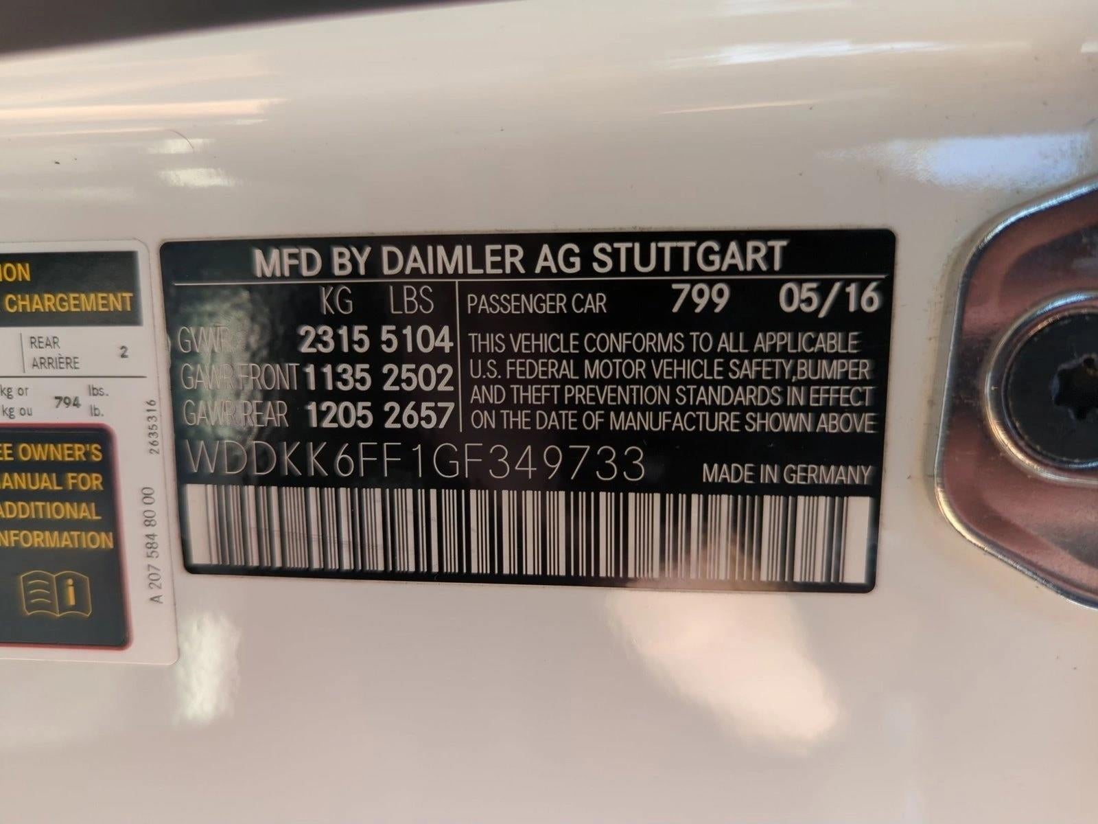 2016 Mercedes-Benz E-Class E 400 Cabriolet