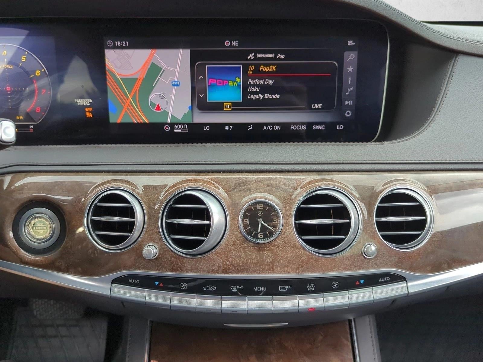 2018 Mercedes-Benz S-Class S 560 Sedan