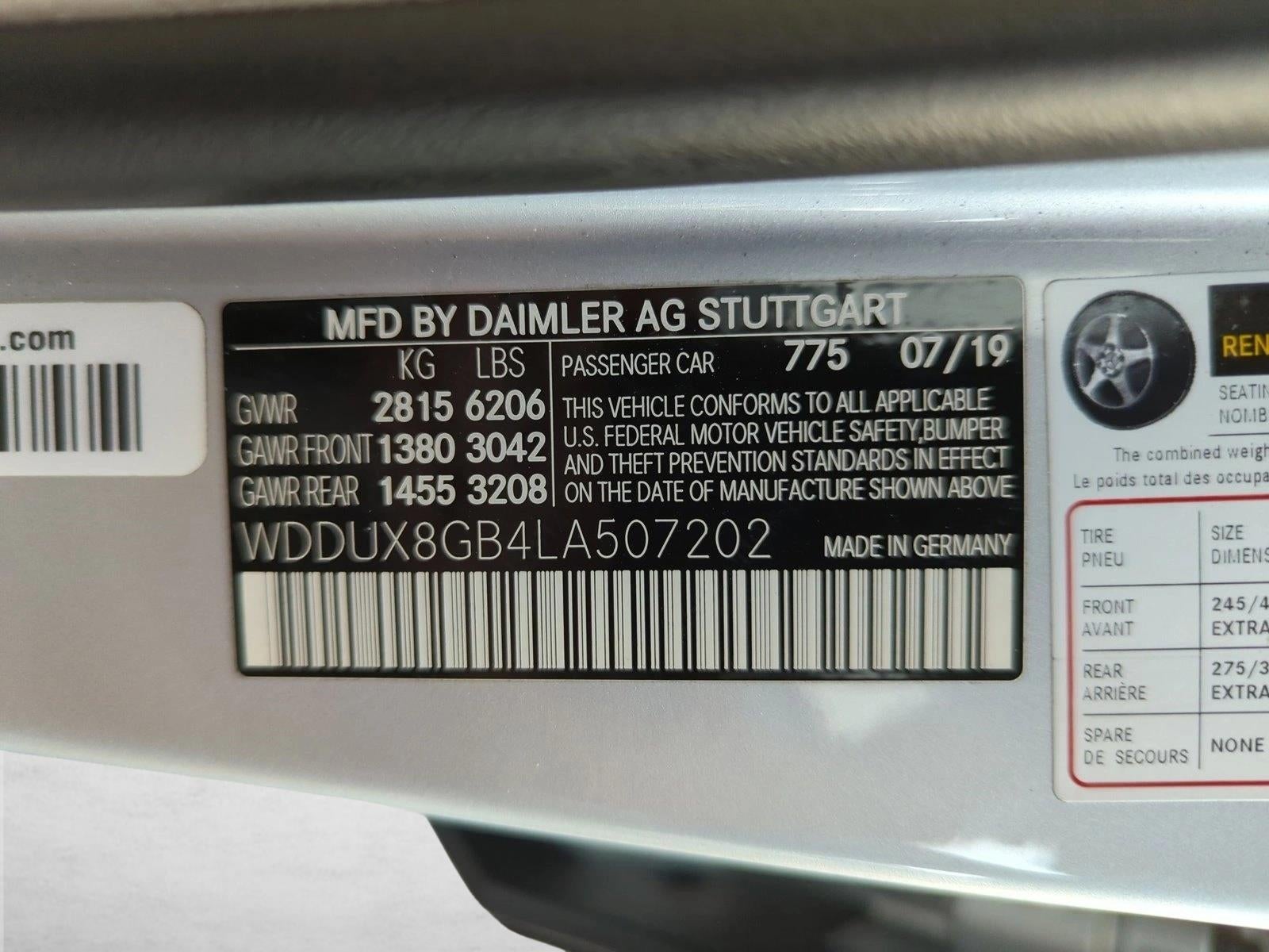 2020 Mercedes-Benz S-Class Maybach S 560 4MATIC® Sedan