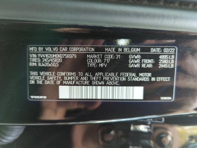 2022 Volvo XC40 T5 AWD R-Design