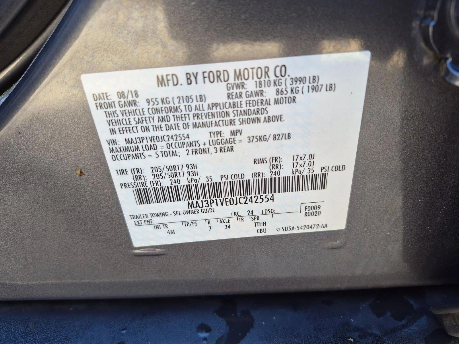 2018 Ford EcoSport Titanium FWD