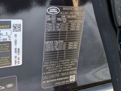 2021 Land Rover Range Rover SV Autobiography Dynamic SWB