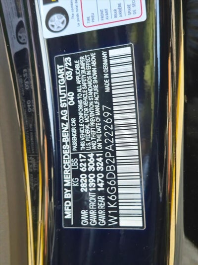 2023 Mercedes-Benz S-Class S 500 4MATIC® Sedan