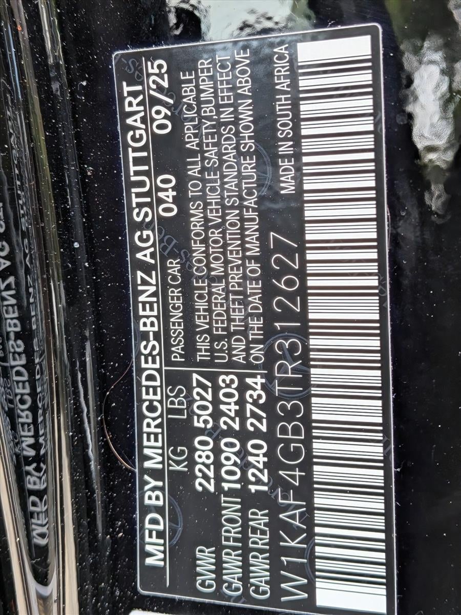 2026 Mercedes-Benz C-Class C 300 Sedan