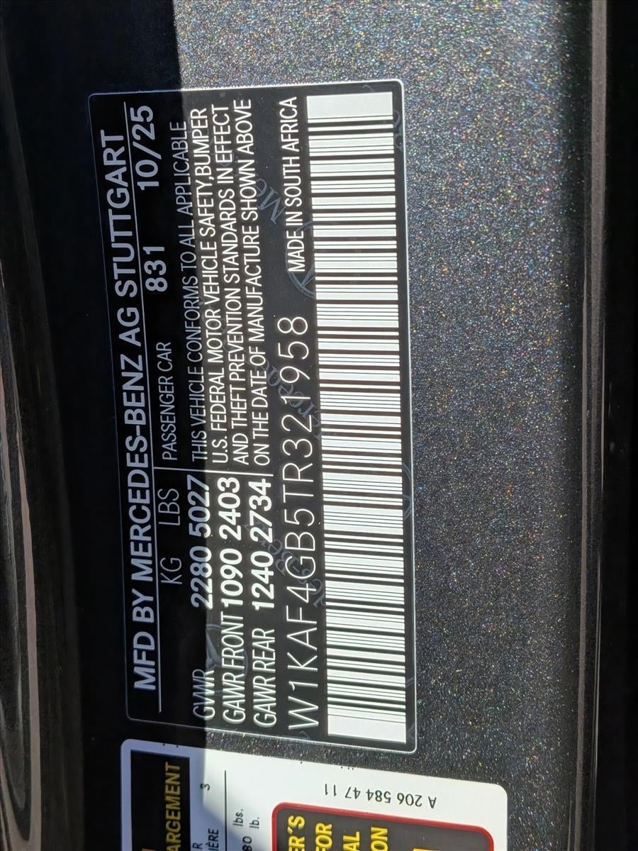 2026 Mercedes-Benz C-Class C 300 Sedan