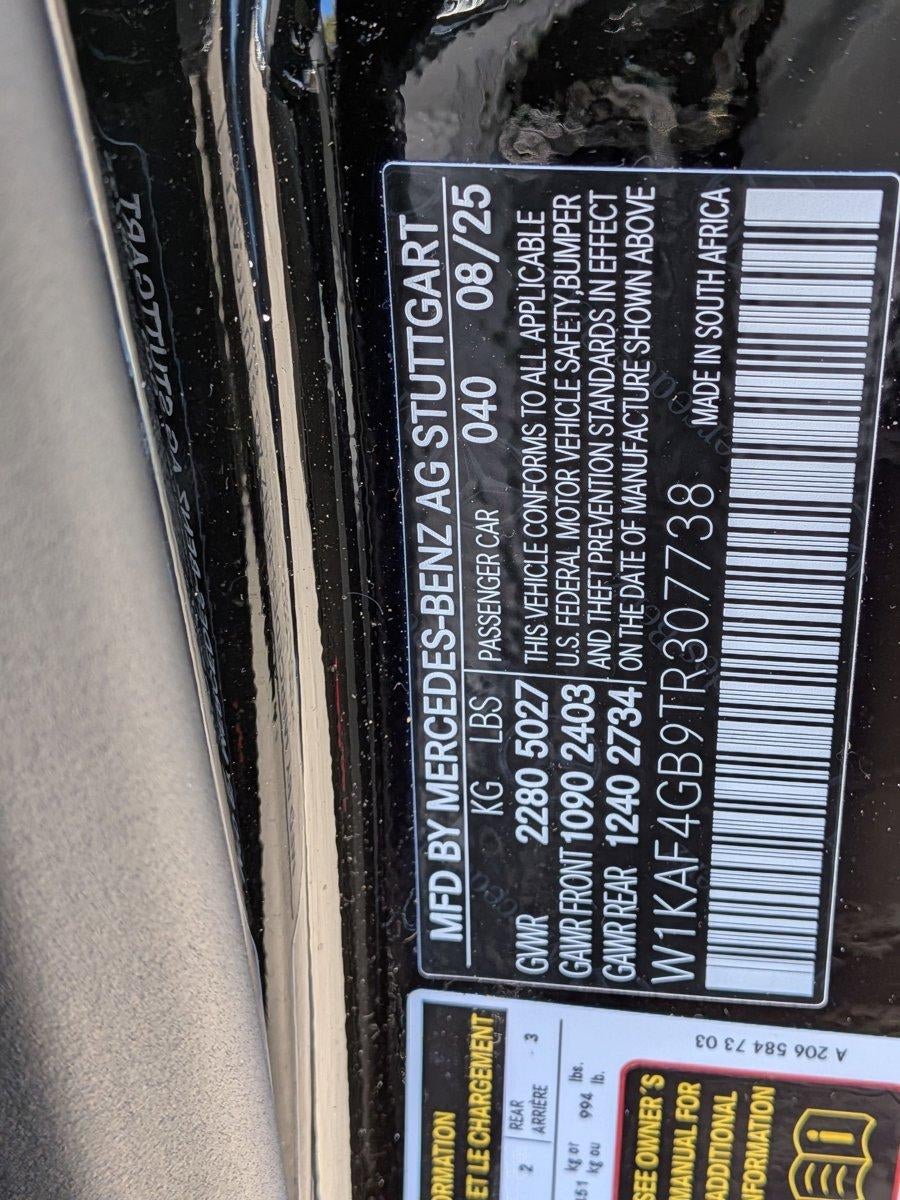 2026 Mercedes-Benz C-Class C 300 Sedan