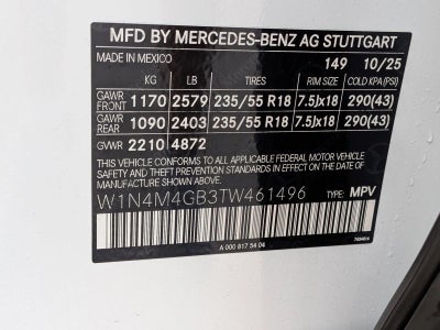 2026 Mercedes-Benz GLB GLB 250 SUV