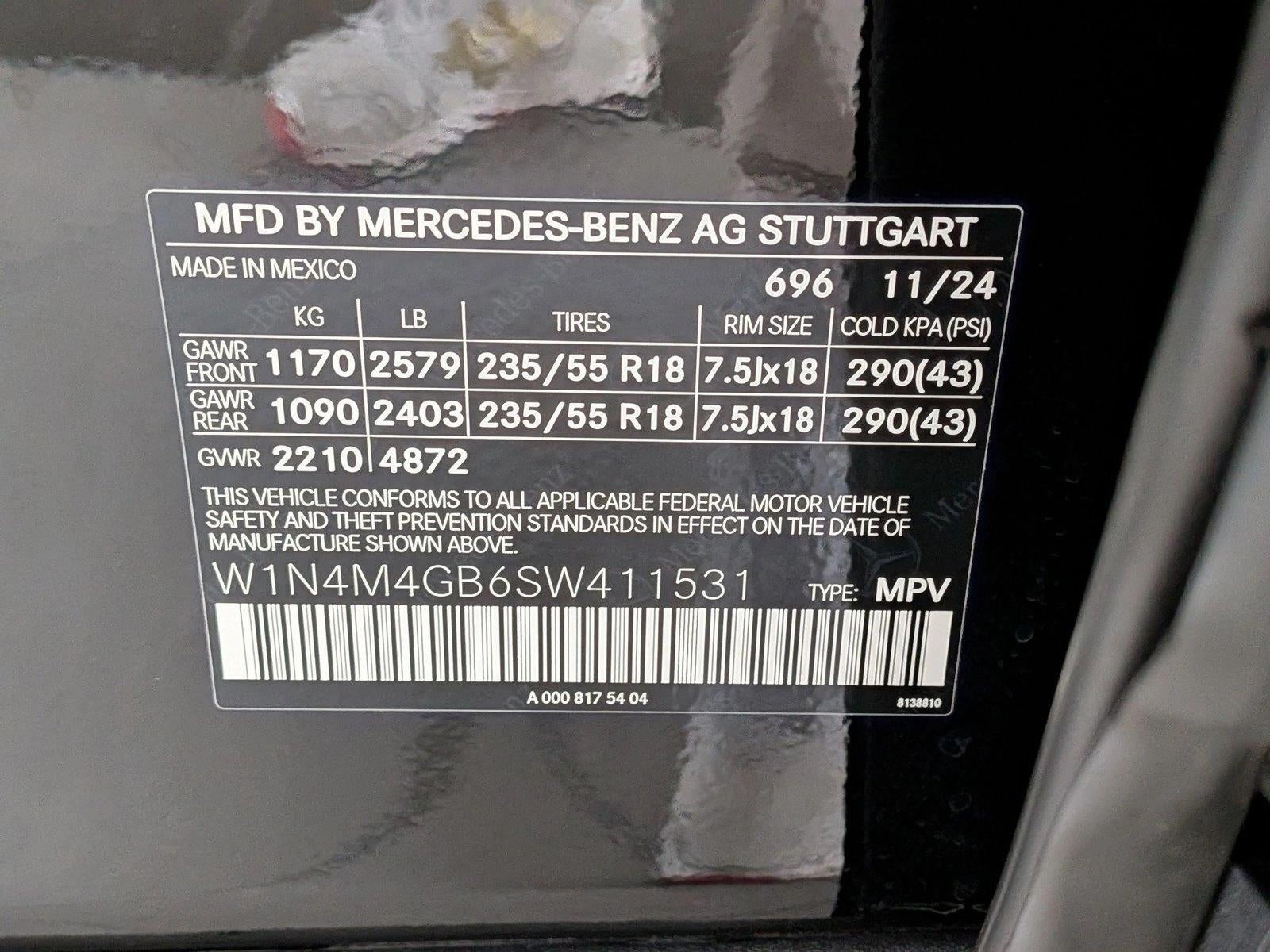 2025 Mercedes-Benz GLB GLB 250 SUV