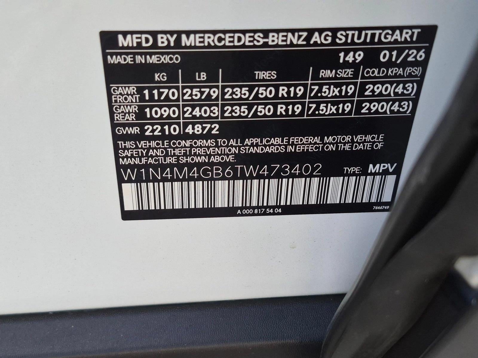 2026 Mercedes-Benz GLB GLB 250 SUV