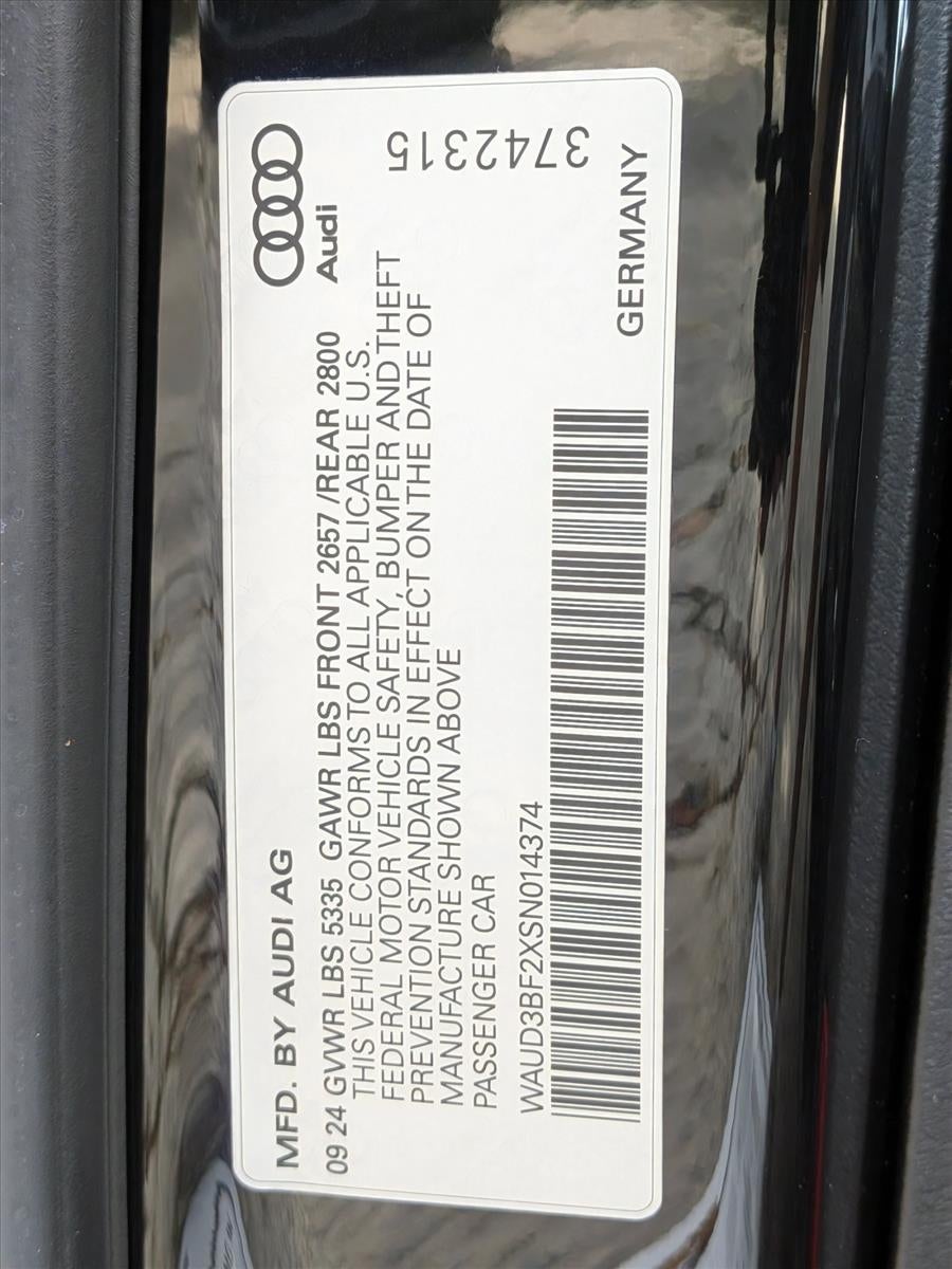 2025 Audi A6 Sedan Premium 45 TFSI quattro