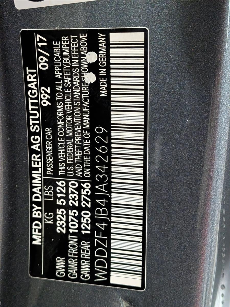 2018 Mercedes-Benz E-Class E 300 RWD Sedan