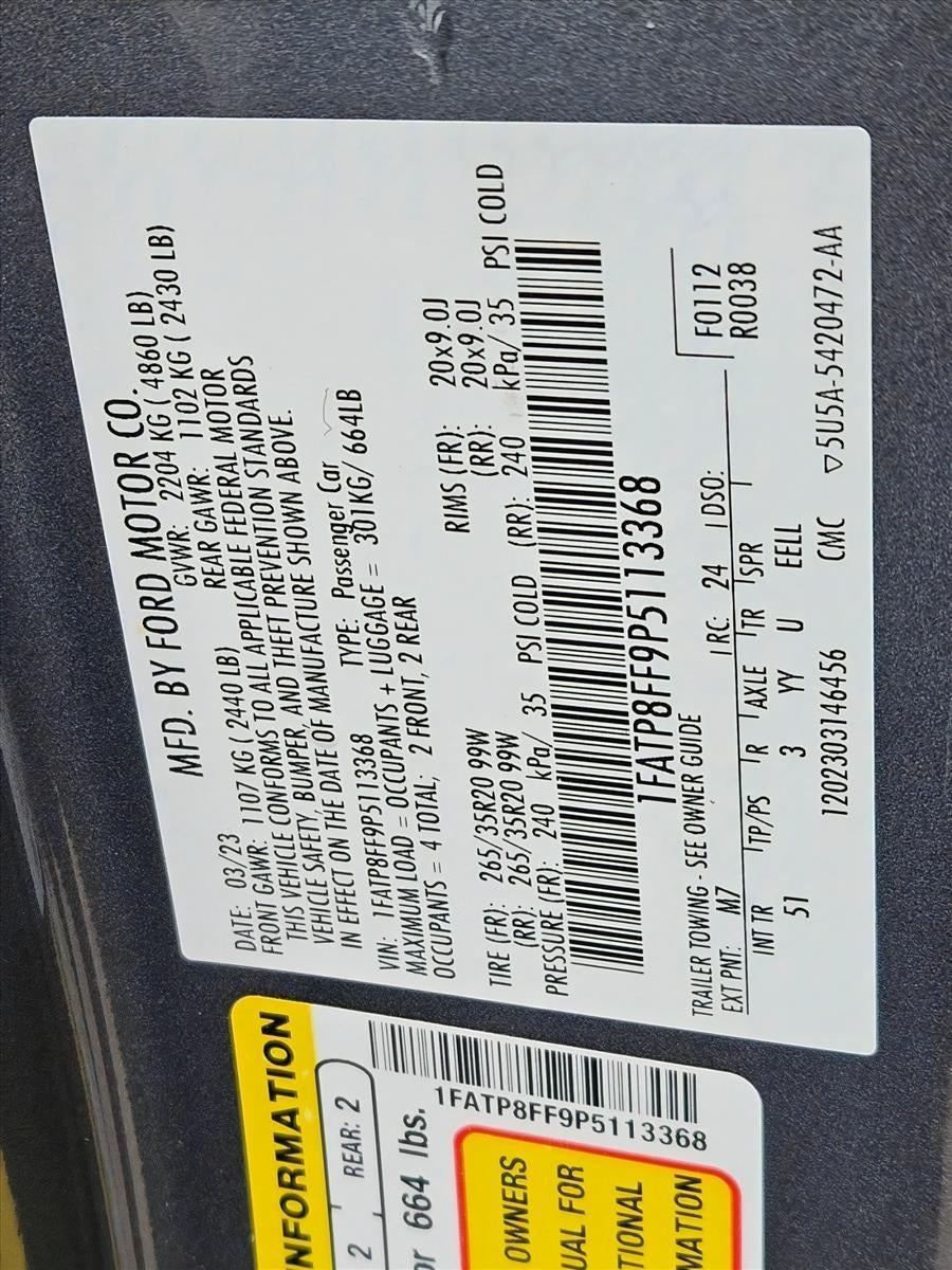 2023 Ford Mustang GT Premium Convertible
