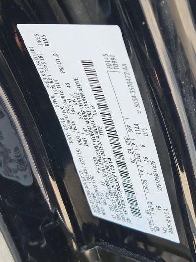 2018 Ford F-150 XLT 2WD SuperCab 6.5' Box