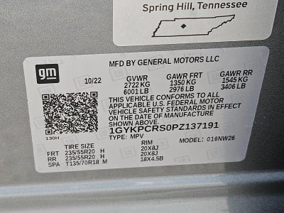 2023 Cadillac XT6 FWD 4dr Premium Luxury